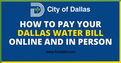 dallas water epay|Dallas Water Utilities .